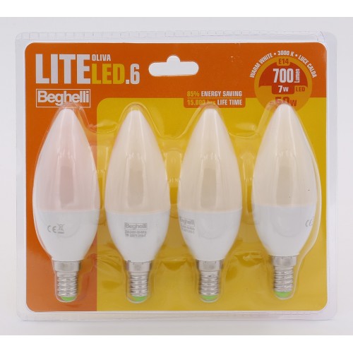 Beghelli LiteLED.6 Lampadina a risparmio...