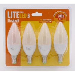 Beghelli LiteLED.6 Lampadina a risparmio energetico 7 W E14