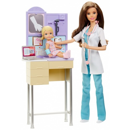 Mattel Barbie Playset a tema Carriera, Bambola...