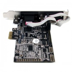 StarTech.com Scheda seriale PCI Express nativa a 4 porte RS-232 con 16550 UART