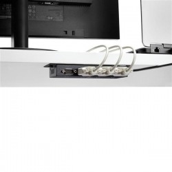 StarTech.com Hub adattatore seriale USB a DB9 RS232 4 porte – Guide DIN industriali DIN e montabile a parete