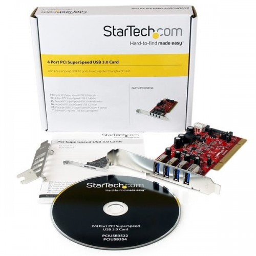 StarTech.com Scheda Pci con 4 porte USB 3.0...