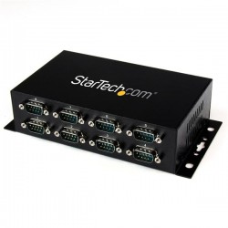 StarTech.com Hub adattatore USB a DB9 RS232 seriale 8 porte – Guide DIN industriali DIN e montabile a parete
