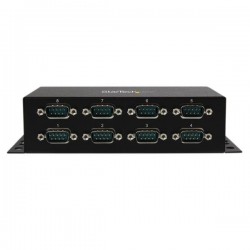 StarTech.com Hub adattatore USB a DB9 RS232 seriale 8 porte – Guide DIN industriali DIN e montabile a parete
