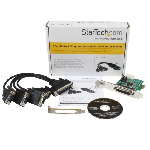 StarTech.com Scheda seriale PCI Express nativa...