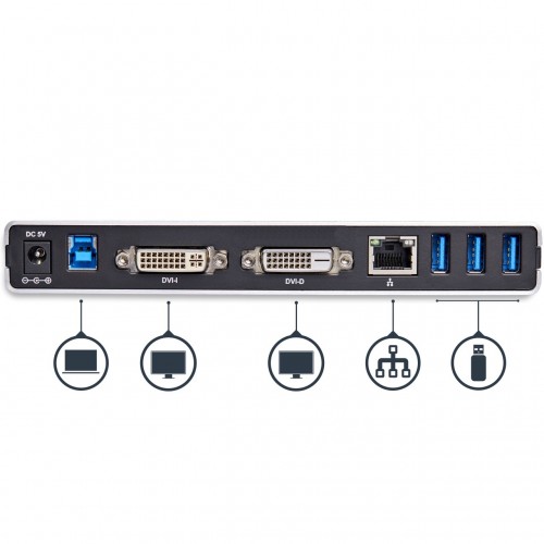 StarTech.com Docking Station Universale per...
