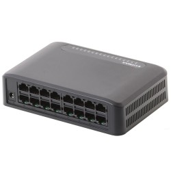 Edimax ES-3316P switch di rete Non gestito Fast Ethernet (10/100) Nero