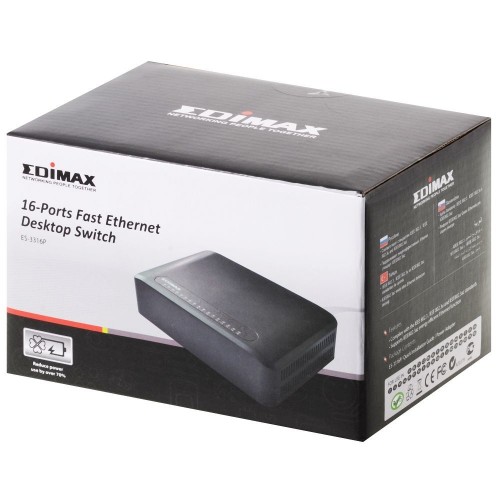 Edimax ES-3316P switch di rete Non gestito Fast...