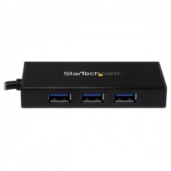 StarTech.com Hub Portatile USB 3.0 con Adattatore NIC Ethernet Gigabit Gbe in alluminio con cavo - UASP