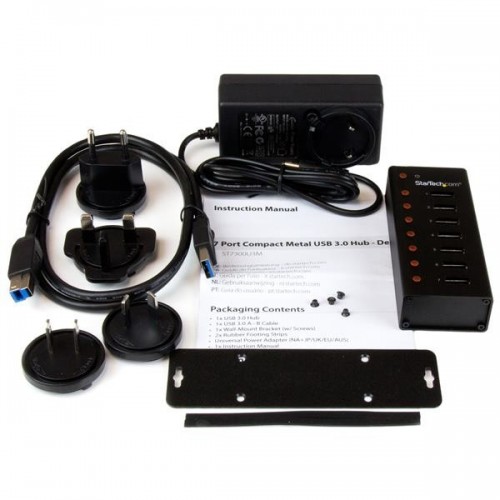 StarTech.com HUB USB 3.0 a 7 porte con case...