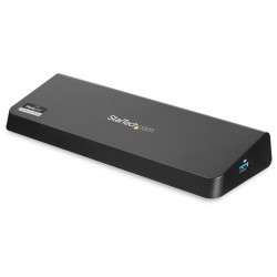StarTech.com Docking Station Laptop universale USB 3.0 a doppia uscita video 4K DisplayPort / HDMI - Gbe + porta USB a ricarica