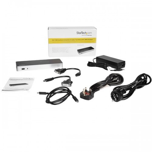 StarTech.com Docking Station USB-C per doppio...