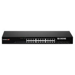 Edimax GS-5424G switch di rete Gestito Gigabit Ethernet (10/100/1000) Nero 1U