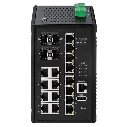 Edimax IGS-5416P switch di rete Gestito Gigabit...