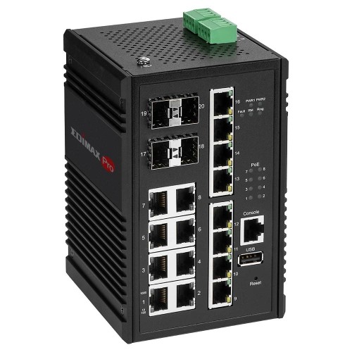 Edimax IGS-5416P switch di rete Gestito Gigabit...