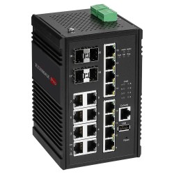 Edimax IGS-5416P switch di rete Gestito Gigabit Ethernet (10/100/1000) Nero Supporto Power over Ethernet (PoE)