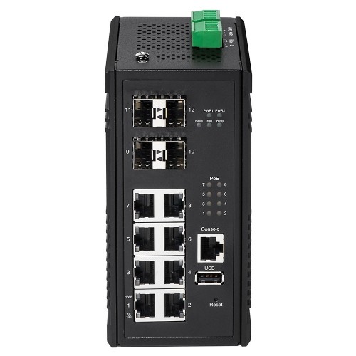 Edimax IGS-5408P switch di rete Gestito Gigabit...