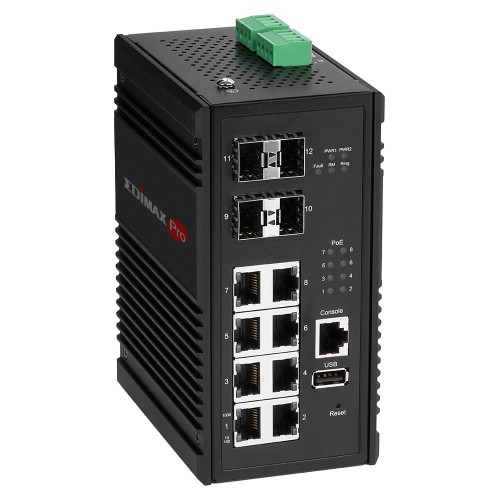 Edimax IGS-5408P switch di rete Gestito Gigabit...