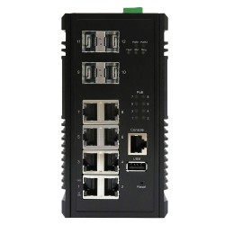 Edimax IGS-5408P switch di rete Gestito Gigabit Ethernet (10/100/1000) Nero Supporto Power over Ethernet (PoE)