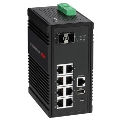 Edimax IGS-5208 switch di rete Gestito Gigabit Ethernet (10/100/1000) Nero