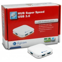 Digicom HUSB30P-G02 5000 Mbit/s Bianco