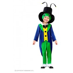 CAVALLETTA (frac con gilet, collare e farfallino, pantaloni, ghette, cappello con maschera) (128 cm / 5-7 Years)