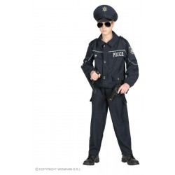 POLIZIOTTO (giacca, pantaloni, cappello) (158 cm / 11-13 Years)