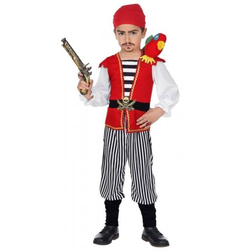 COSTUME PIRATA 104 CM (2-3 ANNI) - MAGLIETTA...