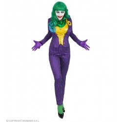 COST.MAD JOKER (giacca con camicia e gilet, pantaloni, guanti) Taglia (XL)