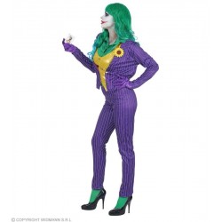 COST.MAD JOKER (giacca con camicia e gilet, pantaloni, guanti) Taglia (XL)