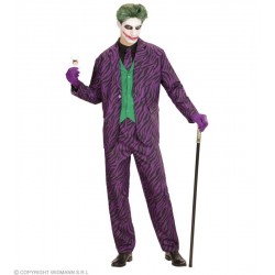 COST.EVIL JOKER (giacca con gilet, pantaloni, cravatta) Taglia (XL)