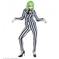 COST.SLEAZY GHOST (giacca, pantaloni, cravatta) Taglia (M)