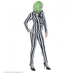 COST.SLEAZY GHOST (giacca, pantaloni, cravatta) Taglia (M)