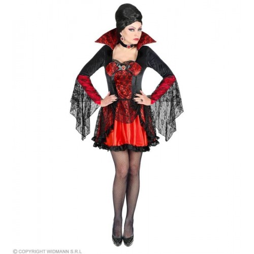 COST.VAMPIRESSA (vestito, girocollo) Taglia (M)