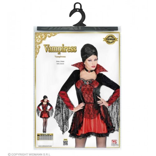 COST.VAMPIRESSA (vestito, girocollo) Taglia (M)