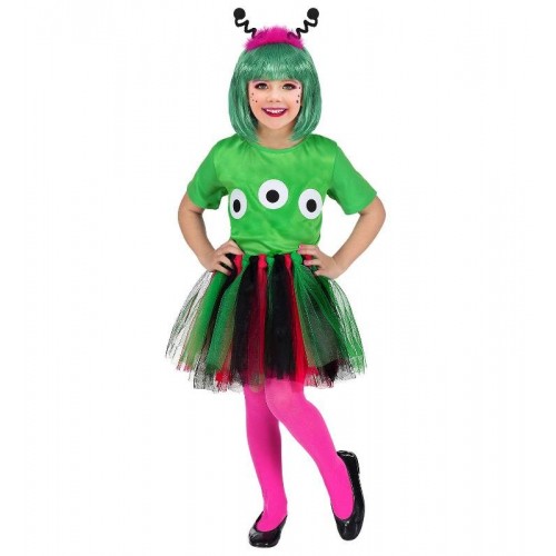 ALIENO (maglietta, tutu, cerchietto) (110 cm /...