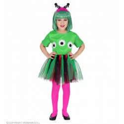 ALIENO (maglietta, tutu, cerchietto) (110 cm / 3-4 Years)