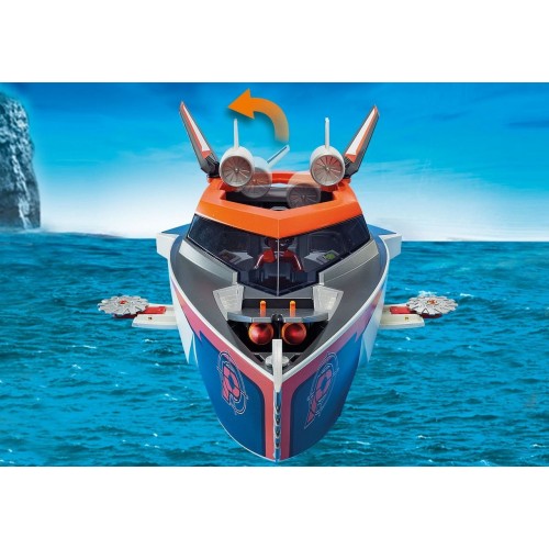 Playmobil Top Agents SPY TEAM Turboship