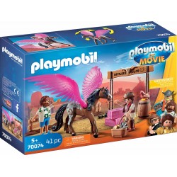 Playmobil The Movie Marla and Del with Flying Horse