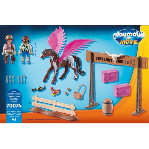 Playmobil The Movie Marla and Del with Flying...