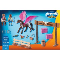 Playmobil The Movie Marla and Del with Flying Horse