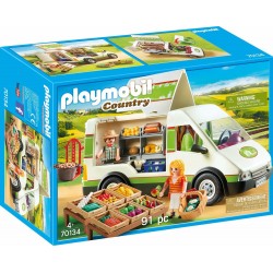 Playmobil Country 70134 - Country - Furgone del Mercato Bio