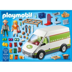 Playmobil Country 70134 - Country - Furgone del Mercato Bio