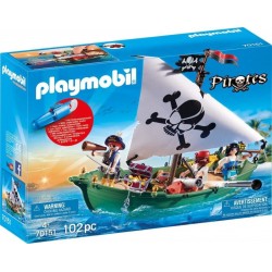 Playmobil Pirates 70151 - Nave pirata con motore subacqueo