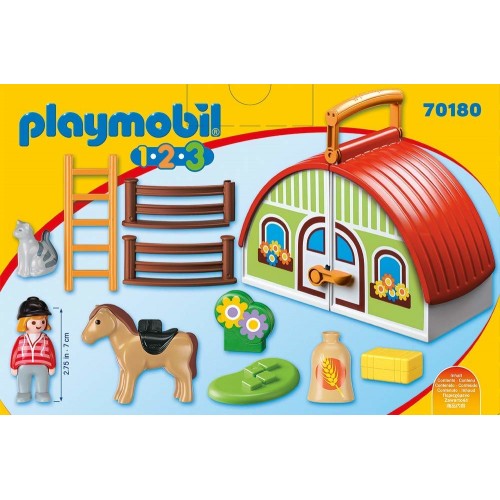 Playmobil 1.2.3 70180 set da gioco