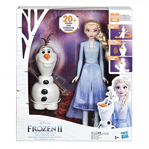 Hasbro Disney Frozen - Elsa e Olaf elettronici...
