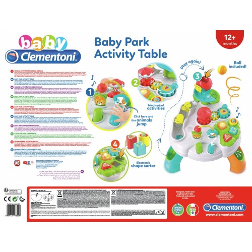 Clementoni Tavolo Happy Park