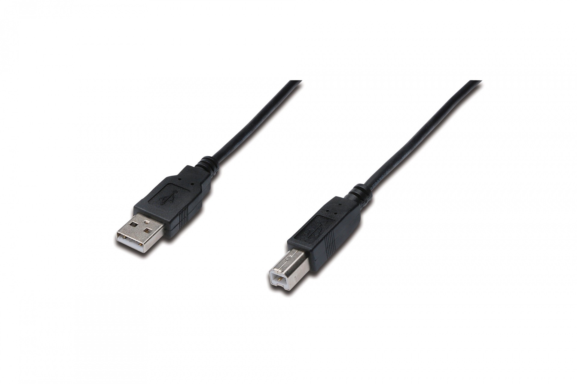 Ednet 84125 cavo USB 1,8 m 2.0 USB A USB B Nero
