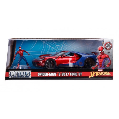 Jada Toys Spider man Ford GT 1:24