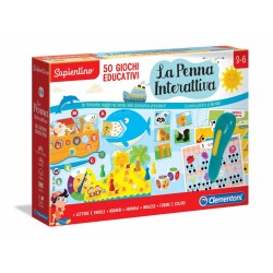 Clementoni Sapientino - La Penna Interattiva 50 Giochi Educativi